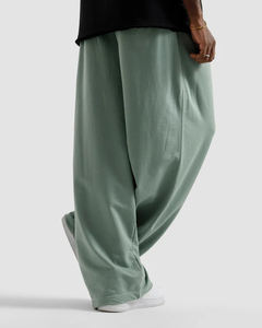 Pantalones Baggy 2026, Fabricación de Pantalones Deportivos de Algodón con Logotipo Personalizado, Pantalones Anchos de Pierna Ancha - Product Image 2