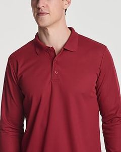 Camisetas Profesionales de Manga Larga para Hombre, Tejidas en 100% Algodón, Ropa de Trabajo para Equipos Corporativos, Clubes Deportivos y Marcas Minoristas - Product Image 2