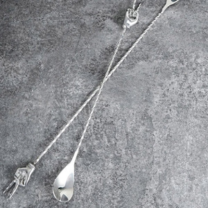 Agitadores de Cócteles Metálicos Premium Mirissa Sea Horse - Product Image 4