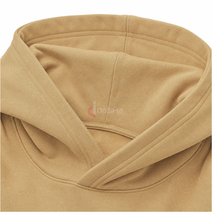 Sweat à capuche en molleton bouclette épais à épaules tombantes, coupe oversize, avec logo personnalisé, en coton, fabrication OEM, vente en gros, faible MOQ - Product Image 6