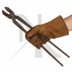Pinzas de Herrador Duraderas de 14 Pulgadas, Tipo Wolf Jaw, Acero Forjado con Alto Contenido de Carbono, Herramienta de Herrar Reutilizable, Profesional para Herrar Caballos y Animales Grandes - Product Image 5