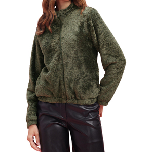 High Quality Ladies Winter Faux Fur Clothes Warm <b>Crop</b> <b>Puffer</b> <b>Jacket</b> Women's Zipper Casual Fashion Oversized Padded <b>Jackets</b> OEM - Product Image 1