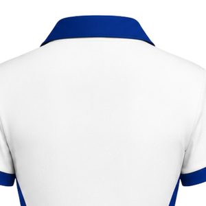 Robe polo athlétique personnalisée Sigma Gamma Rho avec panneau latéral, manches courtes, col, uniforme d'équipe décontracté pour femme, OEM ODM, vente en gros - Product Image 4
