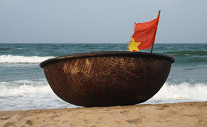 Bote de Bambú Tradicional Vietnamita, Cesta Redonda de Bambú, Fabricante al por Mayor, Exportación - Product Image 3