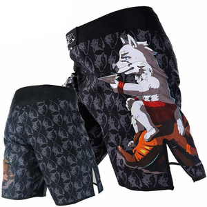 Shorts de MMA avancés en textile extensible haute performance, vêtement athlétique confortable, séchage rapide, vente en gros, fabricant de vêtements OEM ODM - Product Image 4