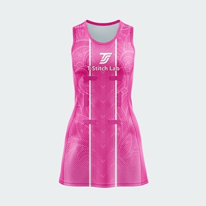 Vêtements de netball pour femmes, coupe ajustée, réversibles, sexy, sur mesure, imprimés, créez votre propre tenue de netball pour femmes - Product Image 4