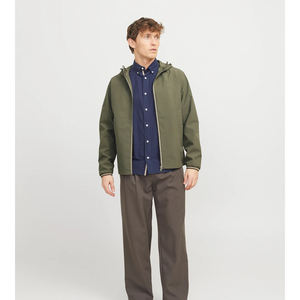 Chaqueta Deportiva Impermeable para Hombre, Estilo Urbano, Cortavientos Softshell para Deportes al Aire Libre, con Logotipo Personalizado, Talla Grande, Alta Calidad, a la Moda - Product Image 2