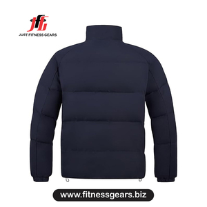 Chaqueta Acolchada para Hombre JUST FITNESS GEARS, Cortavientos, Informal, de Invierno, con Cierre de Cremallera, Gruesa, con Relleno de Poliéster - Product Image 2