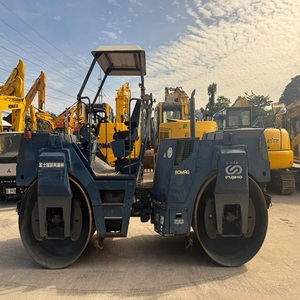 Potente Rodillo Compactador de 14 Toneladas de un Solo Tambor para una Construcción Vial Rentable que Ofrece un Acabado de Superficie Uniforme - Product Image 1