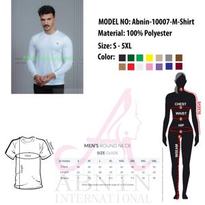 Camiseta técnica personalizada de alta calidad para gimnasio, Camiseta deportiva informal para entrenamiento técnico para hombre - Product Image 6