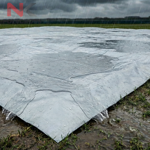 Outdoor Sports Ground Cover Waterproof Field Protection Sheet Dustproof <b>Windproof</b> Tarpaulin CoverTurf Protection Tarpaulin Cover - Product Image 4