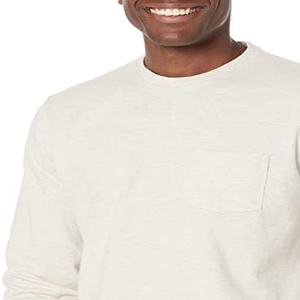 เสื้อยืดแขนยาวสำหรับผู้ชายเสื้อยืดแขนยาวสไตล์ไฮสตรีทผ้าฝ้ายสำหรับผู้ชาย - Product Image 1