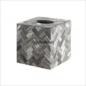 Caja y Portapañuelos de Hueso con Incrustaciones Hechas a Mano, Ecológicas y de Diseño Elegante para Decoración del Hogar de Lujo Tradebyd - Product Image 4