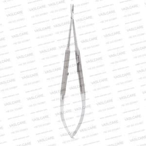 ที่จับเข็ม Castroviejo Onyx ขนาด 6 นิ้ว (15 ซม.) ด้ามจับกลม ปลายโค้ง/ปลายตรง ทำจากทังสเตนคาร์ไบด์ สำหรับการผ่าตัดขนาดเล็ก โดย Vaslcare - Product Image 4