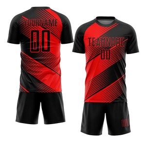 En gros Maillot et Short de Football d'Été 2026 Personnalisables Nom et Numéro d'Équipe Imprimés Numériquement sur le Devant Qualité Supérieure 100% Polyester Séchage Rapide - Product Image 5