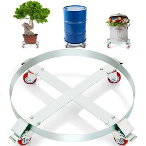 Carrello per Fusti da 55 Galloni, Capacità di Carico 1000 libbre # Capacità di Carico 450 kg # # Resistente # # Anti-Ribaltamento #   Carrello Portafusti per 55 Bottiglie - Product Image 4
