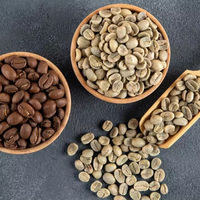 Granos de Café Verde Crudo Sin Tostar, Origen Directo de Vietnam, Granja de Alta Calidad, Suministro a Granel, IIGLOBAL FARM Modelo GB26 60kg S16 24 Meses