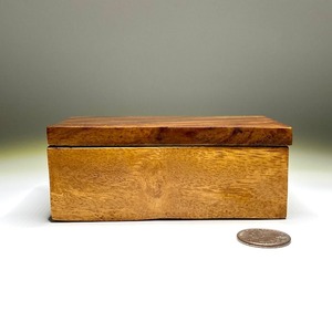 Bela Acacia Wood <b>Tabletop</b> <b>Storage</b> Box Rustic Rectangular Handcrafted for Home & Wedding Gift Packaging - Product Image 6