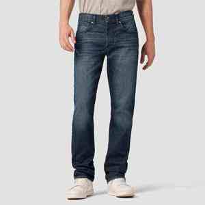 Jeans de Mezclilla para Hombre, Corte Recto, Estilo Casual, de Alta Calidad, Cómodos, Desgastados, Más Vendidos - Product Image 1
