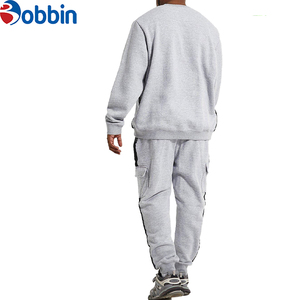 Conjunto de Chándal para Hombre, el Mejor Chándal Deportivo al por Mayor, Conjunto de Chándal de Algodón y Felpa Personalizado para Hombre, Sudadera con Capucha y Pantalones Deportivos Tipo Cargo - Product Image 2