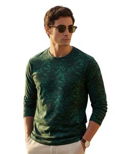 เสื้อยืดแขนยาวพิมพ์โลโก้ตามสั่งสำหรับผู้ชาย คุณภาพสูงจากผู้ผลิตเสื้อยืด พร้อมบริการพิมพ์ลายสองชั้น - Product Image 5