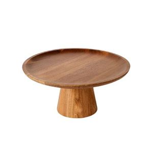 New Arrival Solid Wood Cake Stand Round Pedestal Dessert Display Tray Natural Rustic <b>Kitchen</b> <b>Decor</b> <b>Item</b> Tray Luxury Home <b>Decor</b> f - Product Image 1