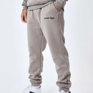 Pantalones Deportivos Personalizados para Hombre, Pantalones de Poliéster y Algodón con Logotipo Bordado, Pantalones Deportivos Holgados a Rayas - Product Image 4