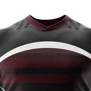 ชุดยูนิฟอร์มรักบี้แบบใหม่สั่งทำได้ พร้อมกางเกงขาสั้น พิมพ์ลายแบบ Sublimation ผ้าโพลีเอสเตอร์ แห้งเร็ว ไม่หดตัว บริการ OEM - Product Image 4
