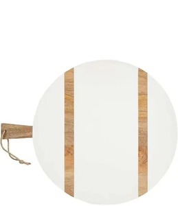 Tabla de Cortar de Madera Personalizable al por Mayor, Rectangular con Rayas Negras, Diseño Antideslizante - Product Image 5