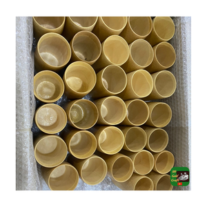 Gobelet en bambou naturel réutilisable, gobelet cylindrique écologique, vaisselle durable, achat en gros, tasse en bambou OEM, tasse en bambou durable de marque - Product Image 6