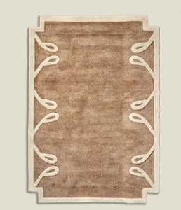 Tapis de luxe en viscose tufté à la main pour salon, tapis de zone tufté à la main en mélange de viscose et de soie, moderne et haut de gamme - Product Image 1