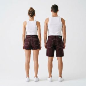 Jorts de Mezclilla para Hombre y Mujer con Ajuste Cómodo y Estilo Moderno para Moda Casual y Viajes - Product Image 2