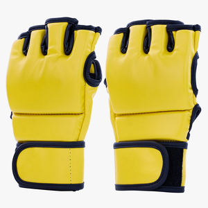 Gants de sport professionnels personnalisables en cuir PU lacé avec évacuation de l'humidité pour l'entraînement de MMA et de boxe en salle de sport et dans les contextes sportifs - Product Image 2