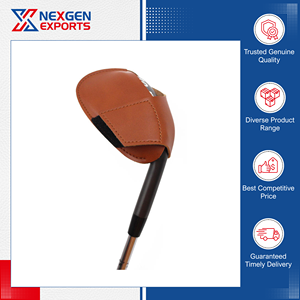 Distribuidor de Primera Categoría Ofrece Fundas de Piel Sintética para Palos de Golf, Hechas a Mano, Elegantes y de la Mejor Calidad, con Cierre de Hebilla, para Compradores Mayoristas - Product Image 5