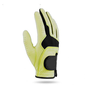 Nuevo Guante de Béisbol de Cuero Amarillo con Logotipo Personalizado para Mano Derecha, Fabricante OEM de Guantes de Bateo de Béisbol, Guante de Béisbol Profesional Personalizado - Product Image 5