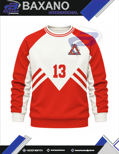 Delta |   Sigma |   Sweat-shirt à col ras du cou en molleton de coton pour femme, pull de la sororité Theta, rouge et blanc, numéro 13, décontracté - Product Image 4