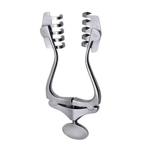 Rétracteur Jansen 100 mm Sharp 25-042-100E en acier inoxydable, instrument chirurgical manuel pour une rétraction précise des tissus - Product Image 1