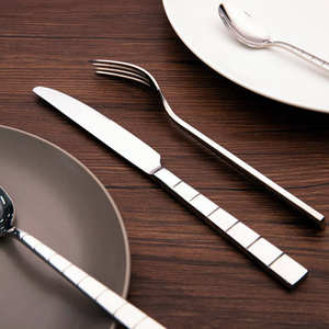 Ensemble de couverts en acier inoxydable de haute qualité |   Couverts confortables pour les repas quotidiens - Product Image 5