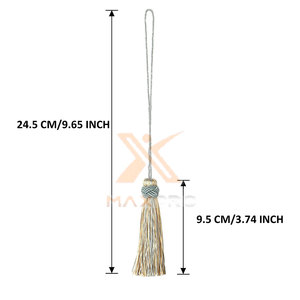 Borlas de Hilo de Poliéster/Nylon de Alta Calidad con Diseño Sostenible y Personalizable, las Más Vendidas del 2026 - Product Image 3