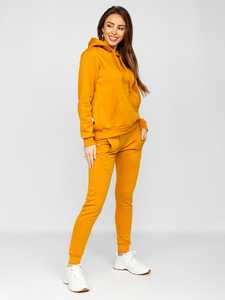 New Women's Breathable Waterproof Viscose/Polyester Vintage Style Oversized Two-Piece Tracksuit Set Casual Loose Fit Autumn - Product Image 4