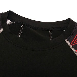 High Quality Men's MMA <b>Rash</b> <b>Guard</b> <b>BJJ</b> Swimwear Customizable Breathable UV Protective Eco-Friendly Anti-Bacterial Quick Dry - Product Image 4