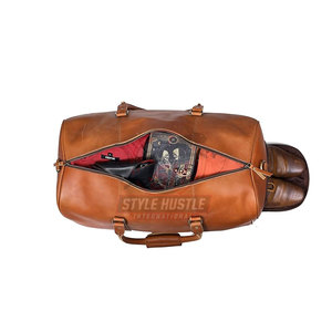 Bolsas de Viaje de Cuero de Alta Calidad Hechas en Pakistán, Precio al por Mayor, Bolsas de Viaje de Cuero para Uso en Exteriores - Product Image 6