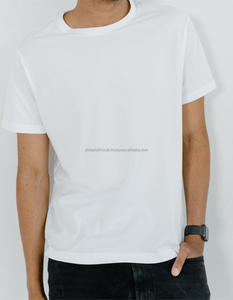 T-shirt 100% coton col carré manches courtes 180 grammes poids du tissu tricoté - Product Image 5