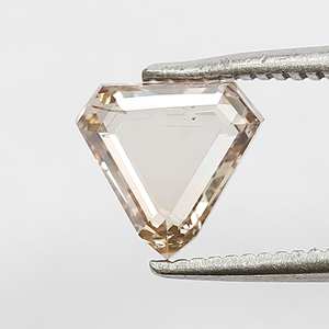 Diamant de laboratoire de 1,00 ct, taille géométrique rose, couleur champagne, pour la fabrication de bijoux, diamants fantaisie en vrac, fabricant d'Inde - Product Image 5