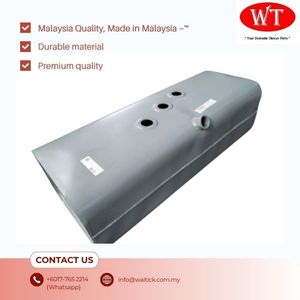 ถังน้ำมันดีเซลสำหรับรถบรรทุกแบบตะวันออก ยี่ห้อ New Wai Tick Malaysia ผลิตจากสแตนเลสเกรดสูง ใช้ได้กับรถฮีโน่ ซีรีส์ 300/500/700 - Product Image 2