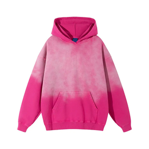 Sweat-shirts à capuche unisexe personnalisés avec logo, effet délavé, de qualité supérieure, prix abordable, pour hommes - Product Image 1