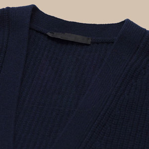Crea tus propios suéteres de punto casuales extralargos con cuello en V de lana/cachemira de primera calidad para mujer y prendas de calle, transpirables y cómodas - Product Image 3