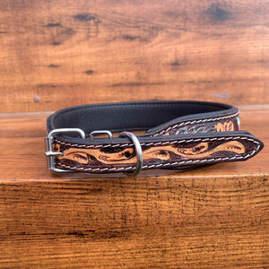 ปลอกคอหนังสำหรับสัตว์เลี้ยงปรับได้ดีไซน์หรูปลอกคอสุนัขประดับลูกปัดหนังแบบพรีเมี่ยมสไตล์ใหม่ออกแบบได้ตามต้องการ - Product Image 3