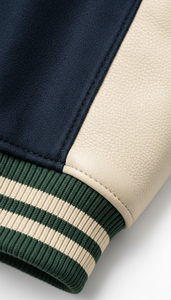 Custom Winter Fashion Varsity <b>Jackets</b> Hooded Eco-Friendly Embroidery Patches Front Logo Wholesale - Product Image 6