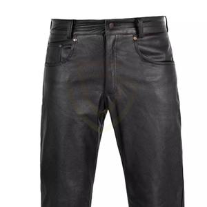 กางเกงหนังสั่งทำราคาส่งสำหรับผู้ชาย พร้อมโลโก้แบบกำหนดเอง ดีไซน์พิเศษ - Product Image 6